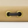 Cambridge room folder camel eyelets gold detail