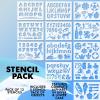 12 Stencil Pack