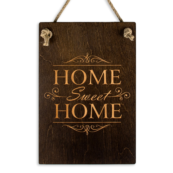 Home Sweet Home Wooden Sign