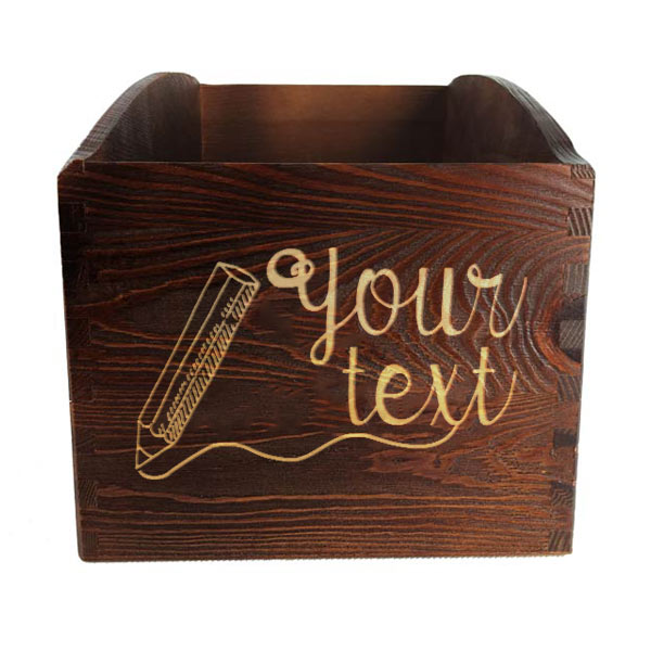 Personalised Wooden Storage Box