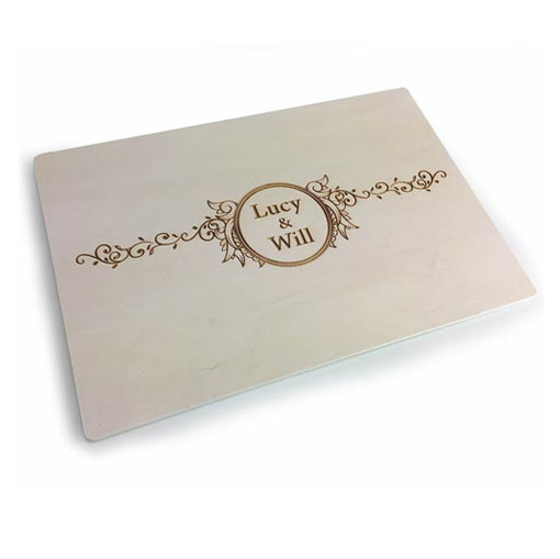 Customised placemats, table mats and place settings in a range of materials including metal, wood and leather