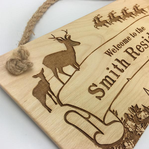 wooden signs, engraved signs, house sign, family sign, family house signs, engraved wooden sign, christmas wooden sign, christmas gift ideas, gift idea, unique gift ideas