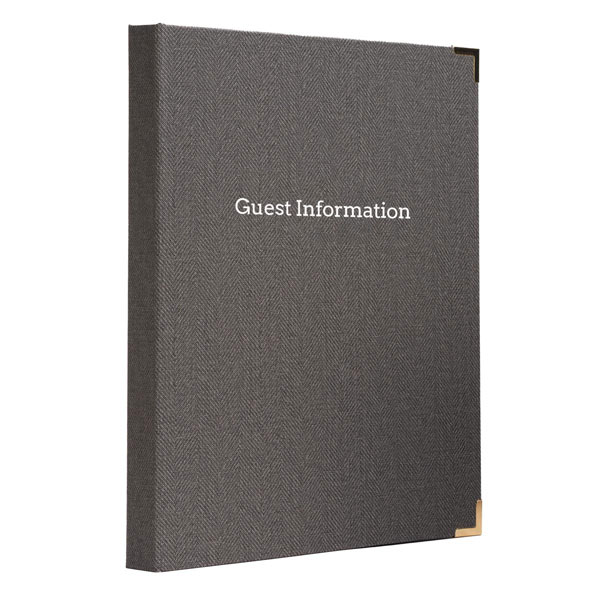 Room folders with standard title 'Guest Information'
