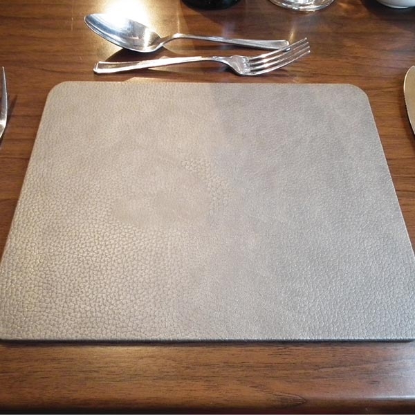 Faux Leather Placemats Table Mats, Faux Leather Placemats And Coasters