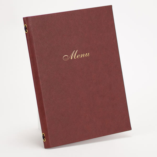 leather menus, leather menu covers, durable menus, restaurant menus, restaurant menu covers, menu shop, menushop.