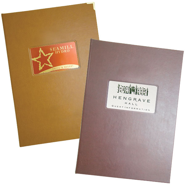 Foom folder with custom metal plate