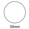 50mm Round (Pack of 10)