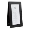 Unica table top black trifold