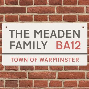 Personalised London Street Signs