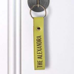 Eco Leather Keyring