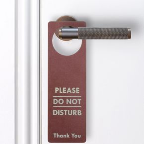 Titan Metal Door Handle Sign