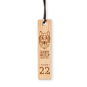 Chunky Wooden Keyfobs