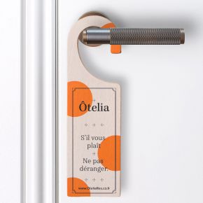 Wooden Door Handle Signs