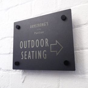 Titan Engraved Metal Sign