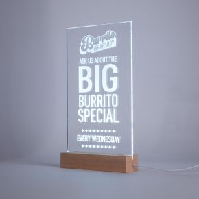 Illuminated Table Stands