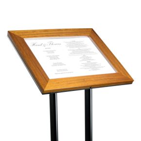 Impact Wood Frame Angled Stand 