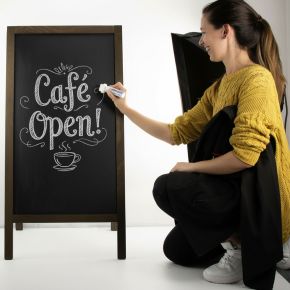 Lightweight Chalkboard A Frame