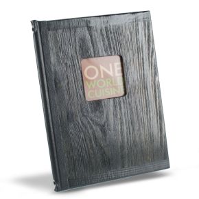 Vintage Window Menu Holder