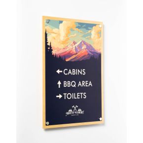 Aspen Printed Sign
