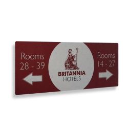Metal Printed Door sign
