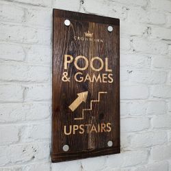 Vintage Wooden Sign