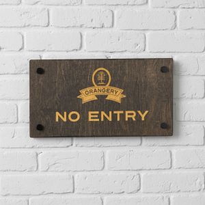 Aspen Wooden Sign