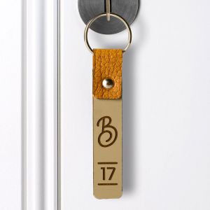 Roma Combi Leather Keyfobs