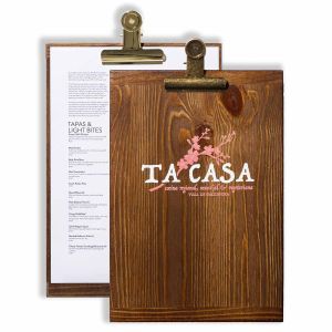 Vintage Printed Clipboard