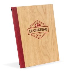 Woodpecker Menu Cover