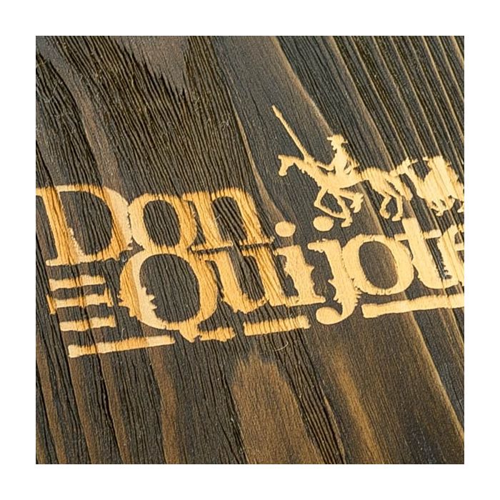 Wood engraving personalisation example