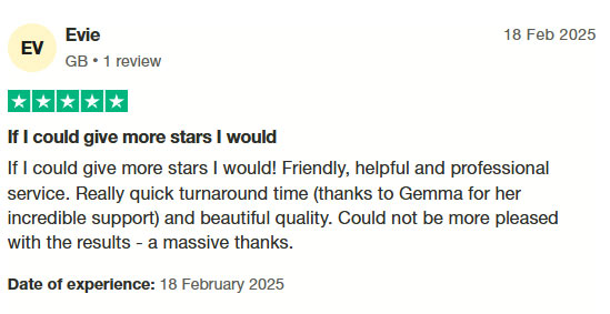 Evie - Menu Shop Review